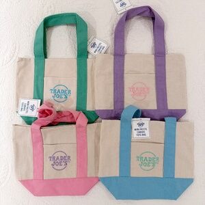 RARE Trader Joe's EASTER mini totes, all 4!